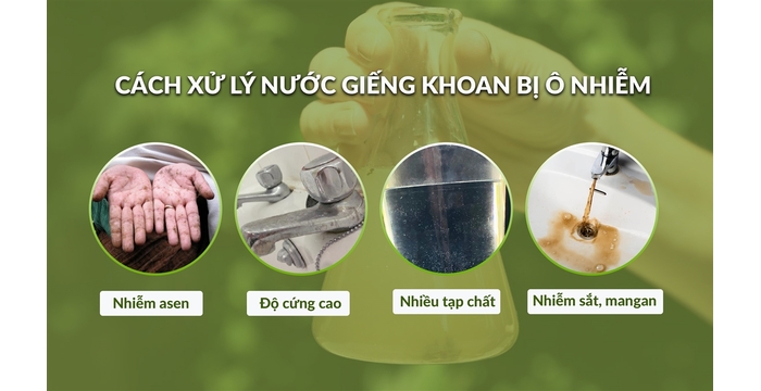 Cách Xử Lý Nước Giếng Khoan Bị Ô Nhiễm Đảm Bảo An Toàn Cho Gia Đình