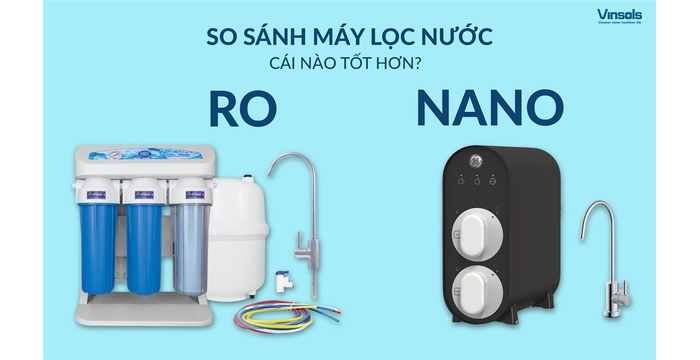 So Sánh Máy Lọc Nước RO Và Nano - Nên Chọn Loại Nào Tốt Nhất?