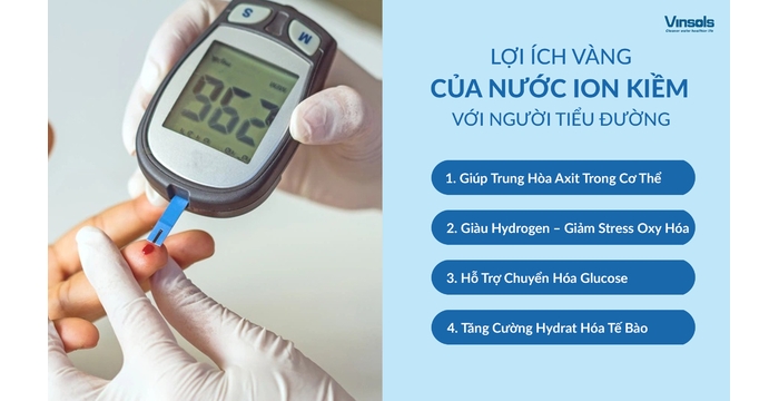 Người Tiểu Đường Có Uống Được Nước Ion Kiềm Không? Lợi Ích & Lưu Ý Quan Trọng