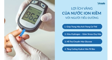 Người Tiểu Đường Có Uống Được Nước Ion Kiềm Không? Lợi Ích & Lưu Ý Quan Trọng