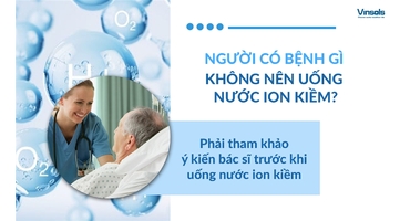 Người Bệnh Gì Không Nên Uống Nước Ion Kiềm?