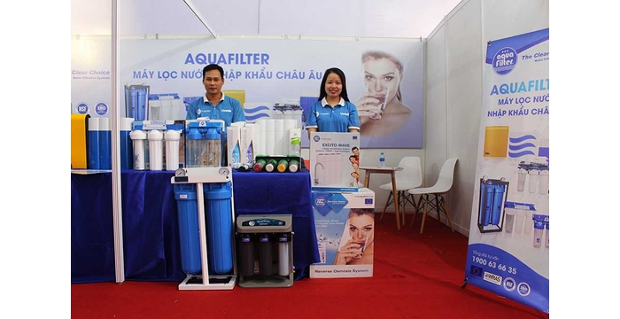 Aquafilter (Vinsols) Góp Mặt Tại Triển Lãm Quốc Tế Vietbuild Hà Nội Lần 2/2018