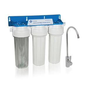 MÁY LỌC THÔ 3 CẤP DƯỚI BỒN 