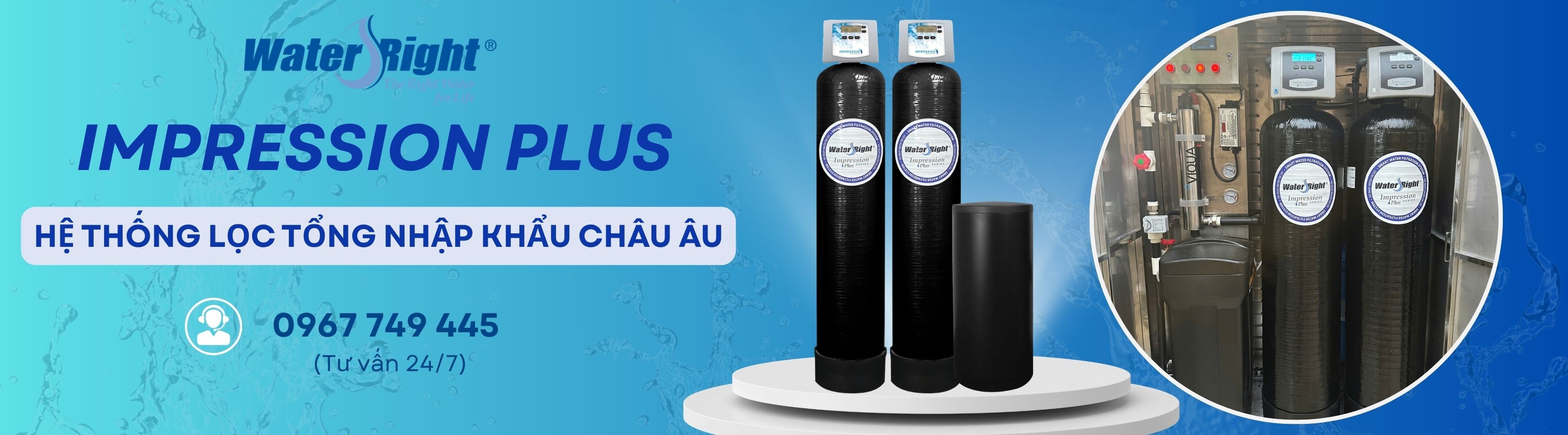 HỆ THỐNG LỌC NƯỚC VÀ NƯỚC NÓNG TRUNG TÂM NHẬP KHẨU