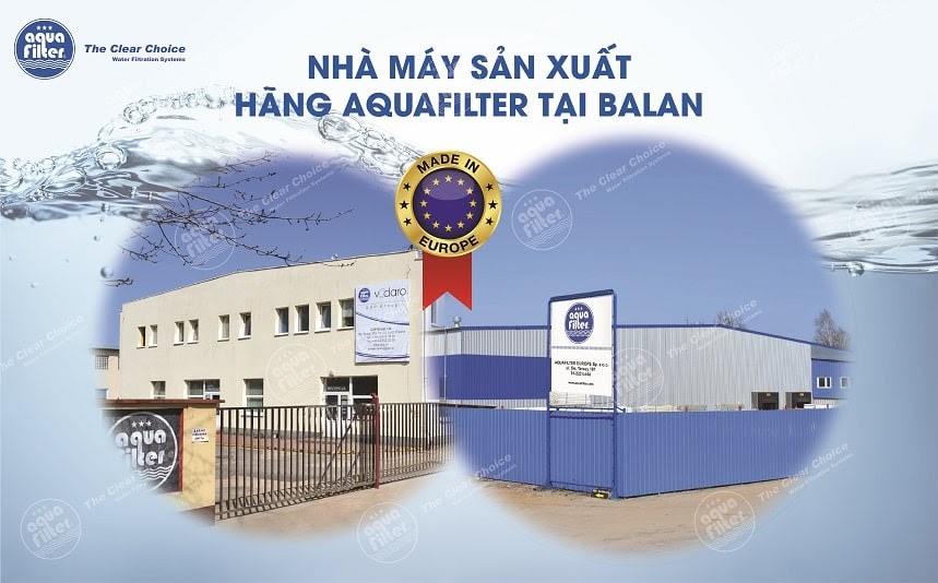 Máy lọc nước đặt dưới chậu rửa của Aquafilter hiện là sản phẩm được ưa chuộng nhất thị trường