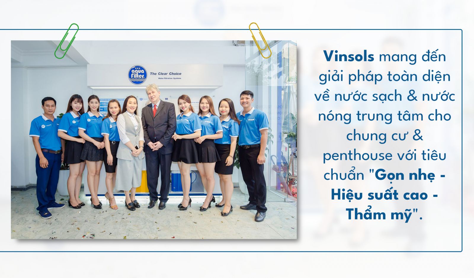 Vinsols mang đến giải pháp lọc tổng & hestpump cho chung cư và penthouse