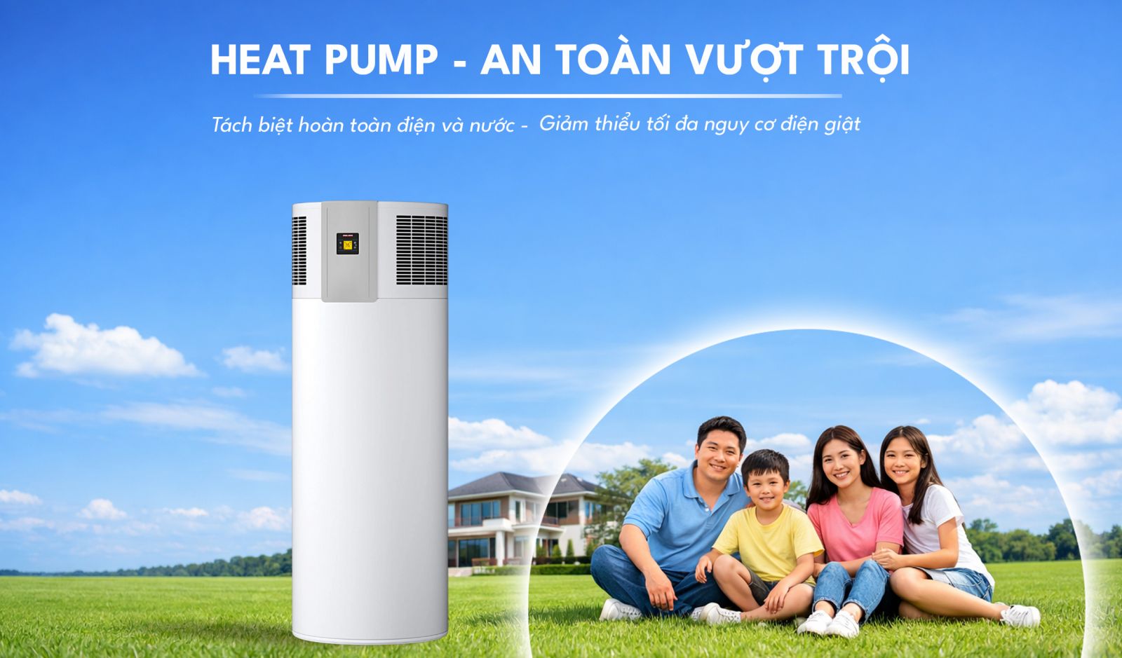 HEAT PUMP an toàn về điện